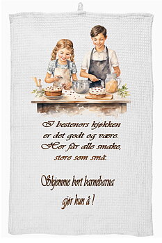 Kjøkkenhåndkle   Bestemor 1