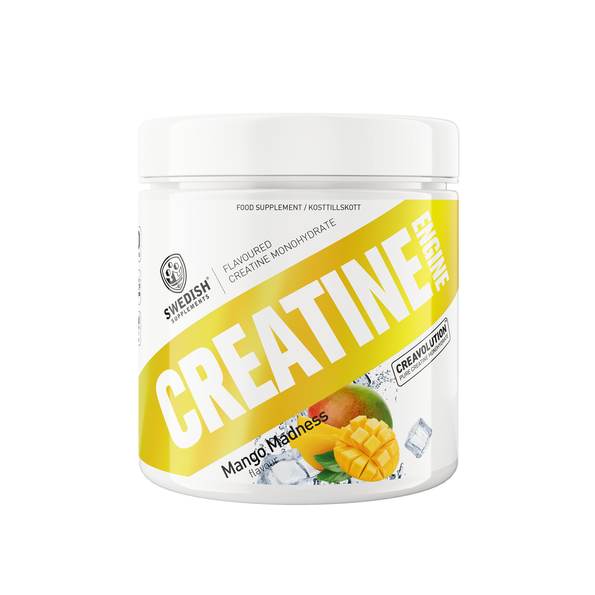Creatine Engine från Swedish Supplements – smaksatt kreatin för prestation och styrka