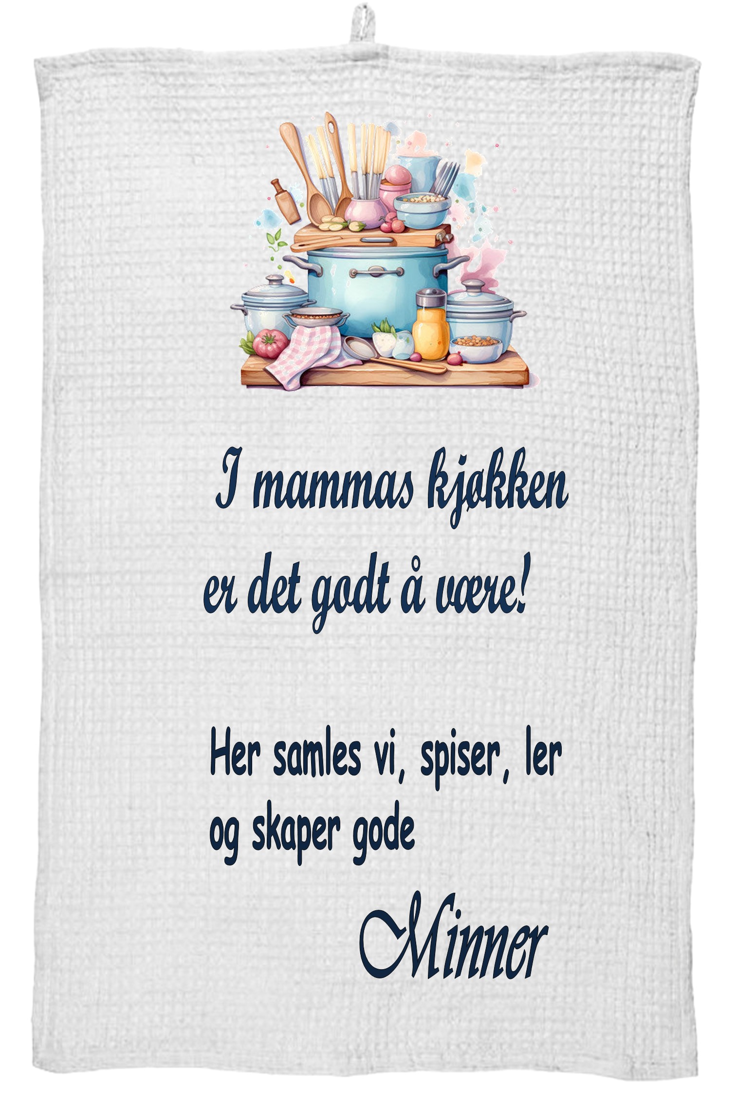 Kjøkkenhåndkle   Mamma 1