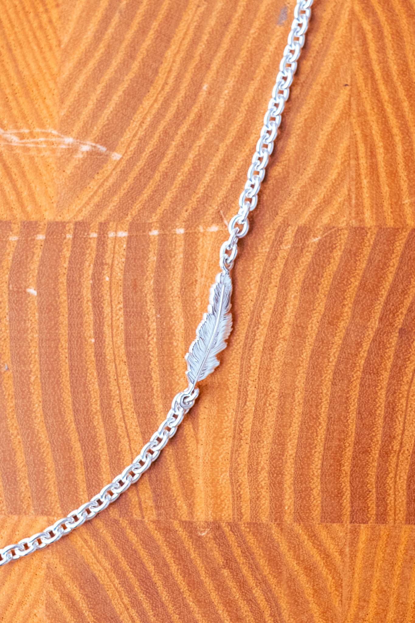O.P Jewellery - Skata Skata Feather Necklace - 4