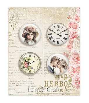 Lemon Craft Secret Garden - Buttons/Badges