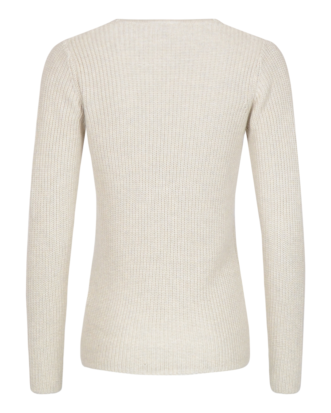 Jumper Ellis v-ringad ljusbeige - 3