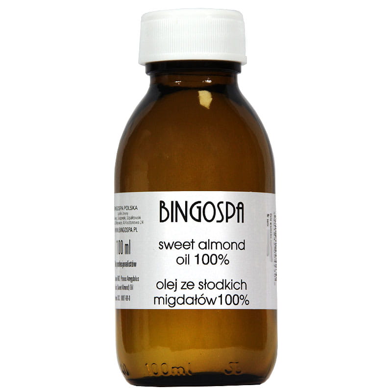 Mandelolja –  100%  naturlig mandelolja  – 100 ml