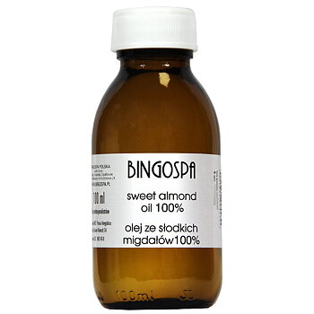 Mandelolje –  100 % naturlig mandelolje – 100 ml