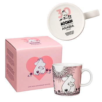 Arabia Muminmugg 30 cl - Kärlek 30 Box