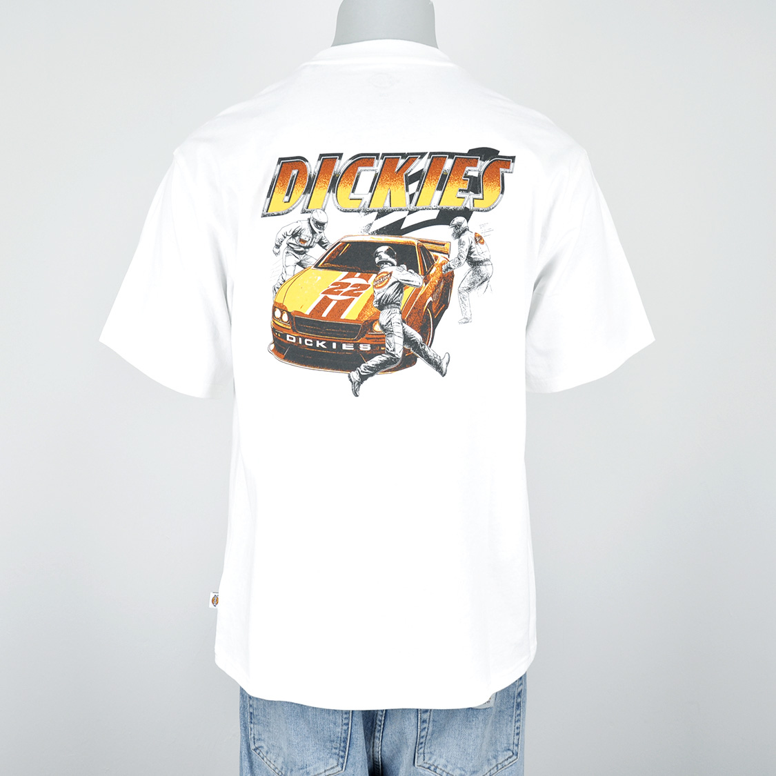 Dickies - Nashport Pit Crew Tshirt White