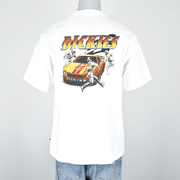 Dickies - Nashport Pit Crew Tshirt White