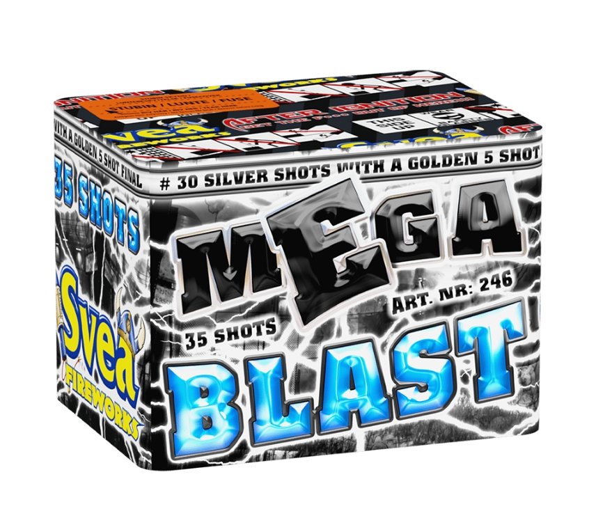MEGA BLAST   Exklusiv produkt   Art. nr. 246