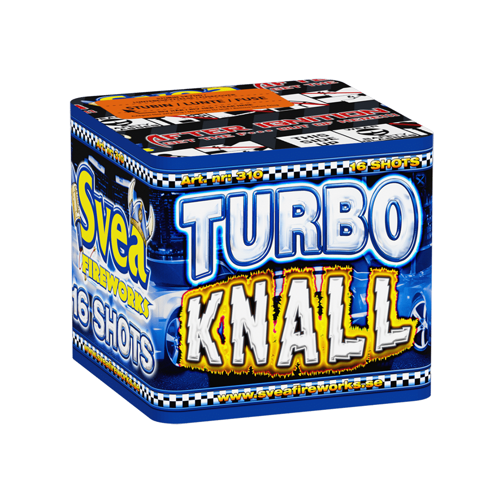 TURBO KNALL  Exklusiv produkt   Art. nr. 310