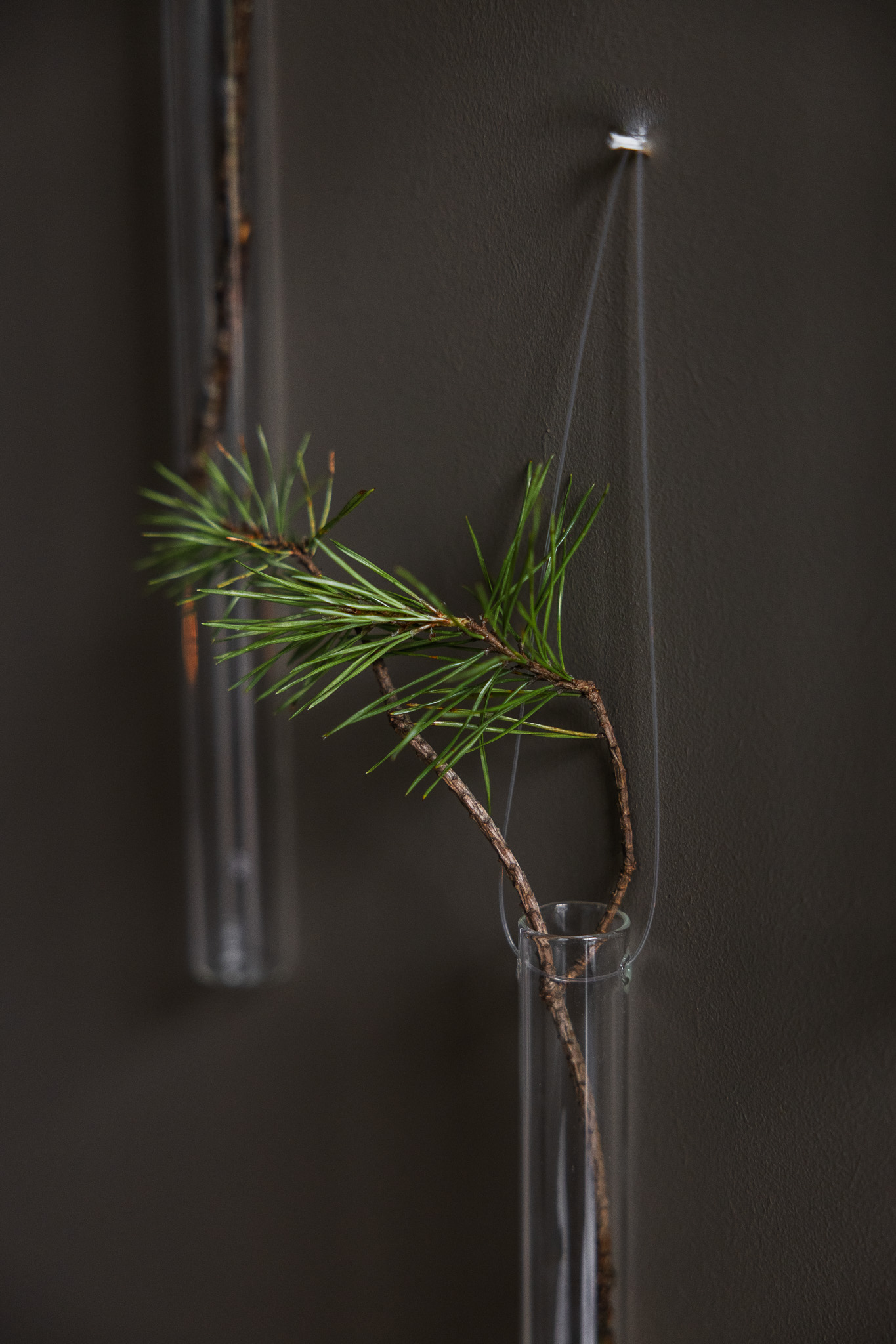 Glasvas - Hängvas - 2x26 cm - 4