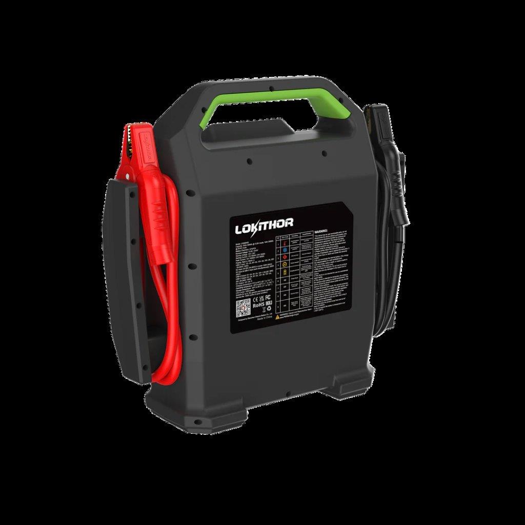 Lokithor J10000HD LiFePO 12V/24V 256Wh 10000A Jump Starter - 4