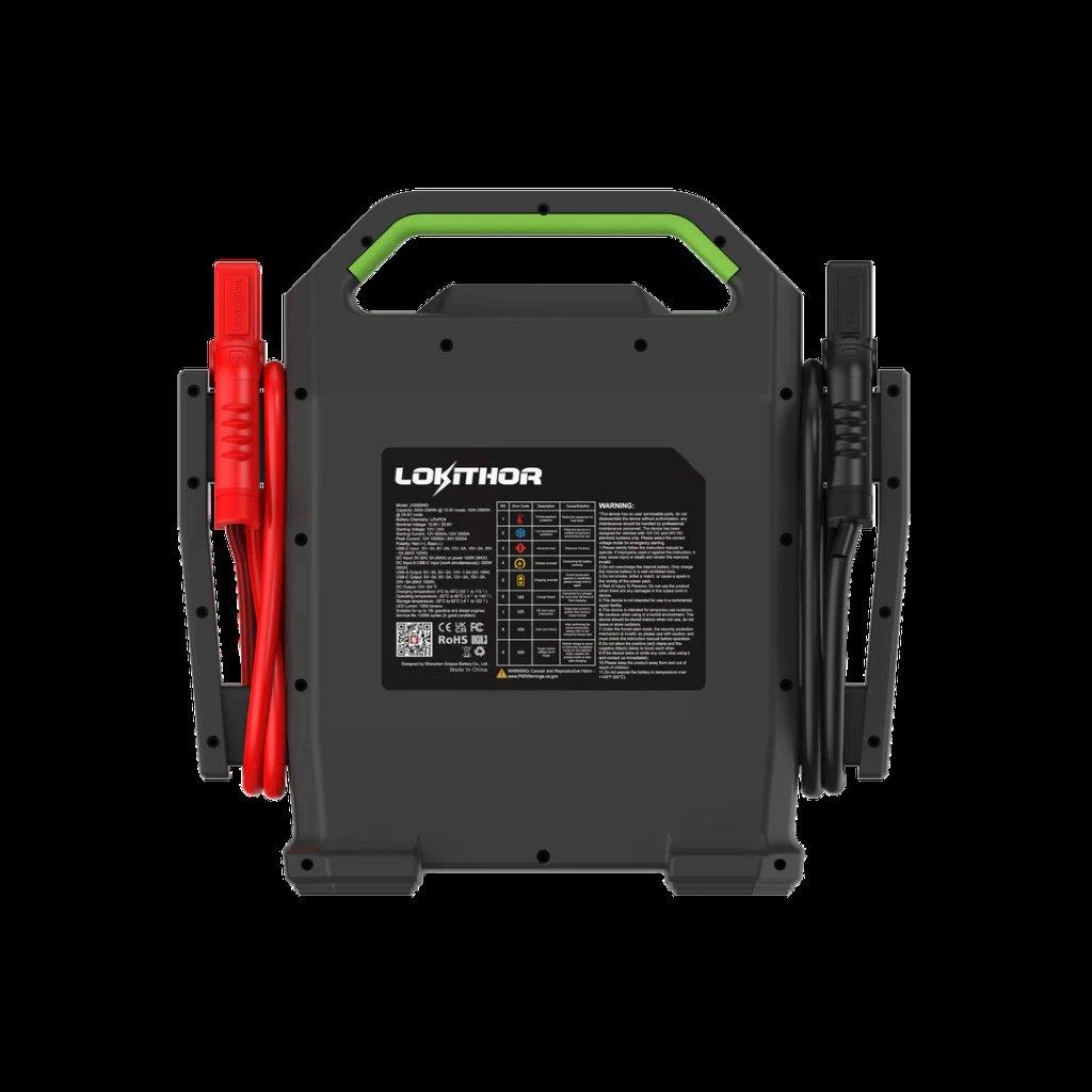 Lokithor J10000HD LiFePO 12V/24V 256Wh 10000A Jump Starter - 5