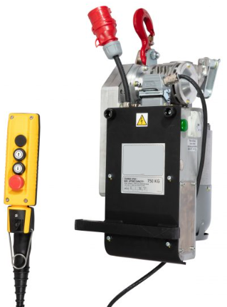Lyftvinsch 600 / 1-fas / Maxlast: 600 kg