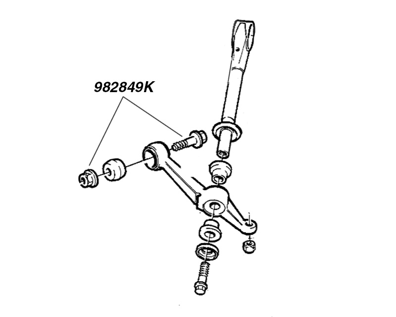 Bolt kit M12 - 3