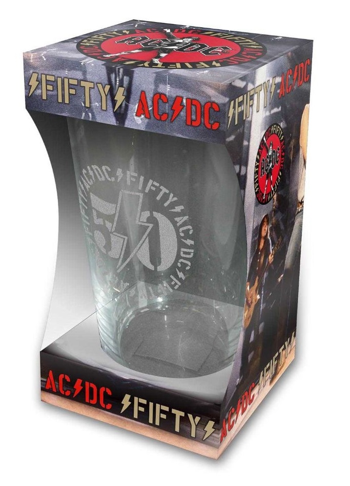 AC/DC Fifty Öl Glas - 2