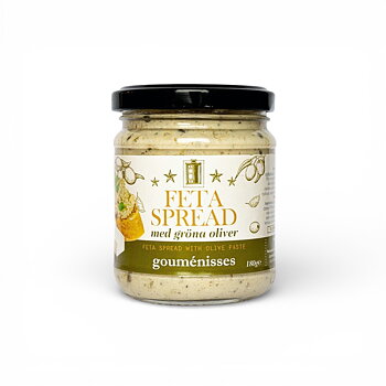 Fetaröra med gröna oliver 180gr 12st/frp
