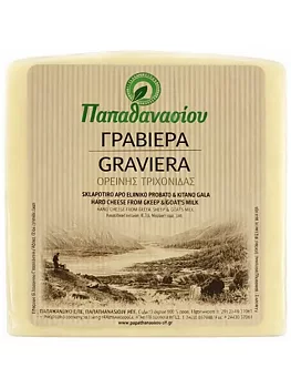 Graviera Ost (Får- och Getmjölk) Papathanasiou 200g x 12
