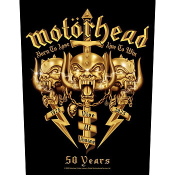 Motorhead Core 50th Backpatch