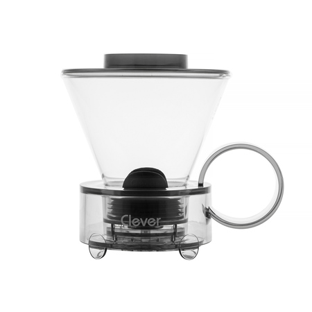 Clever Dripper - Glas - 500ml - Genomskinligt Grå - 2
