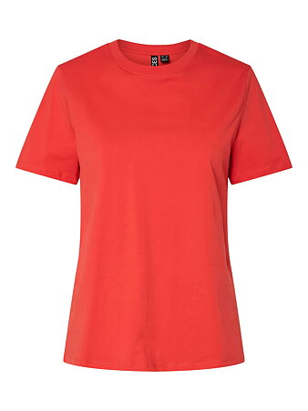 Pieces - Ria Tshirt Röd