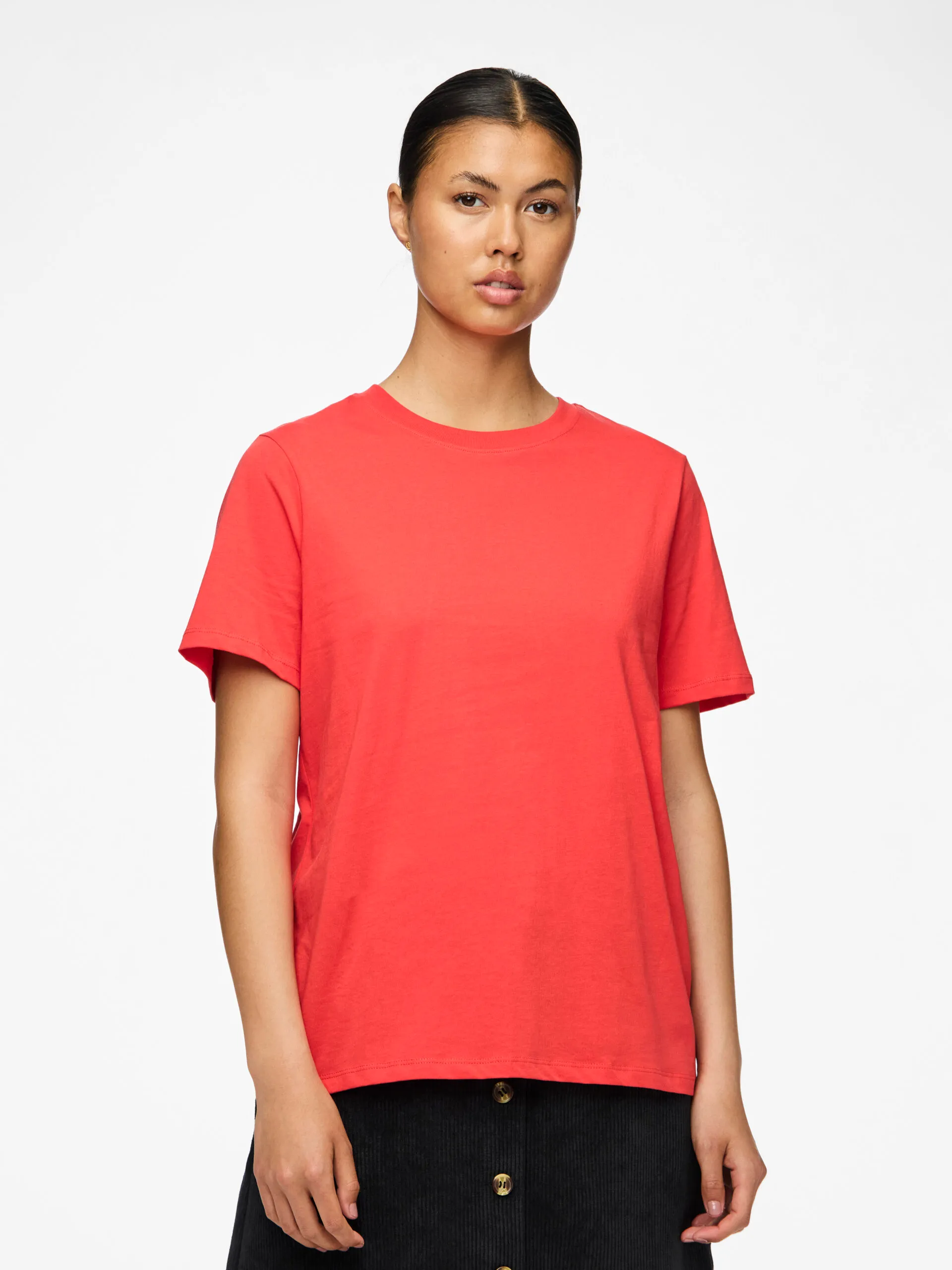 Pieces - Ria Tshirt Röd - 2