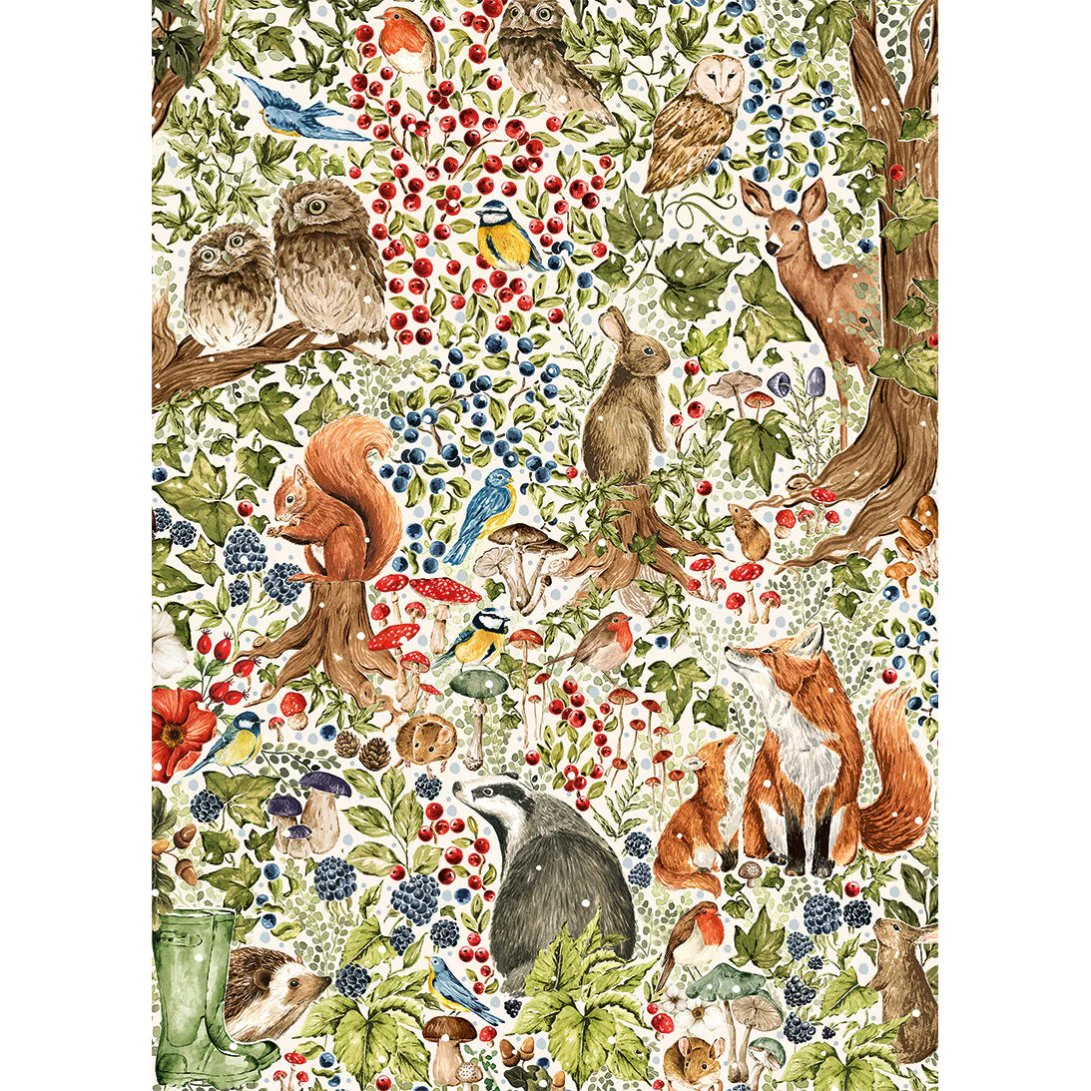 Pussel "Woodland Wildlife" - 2