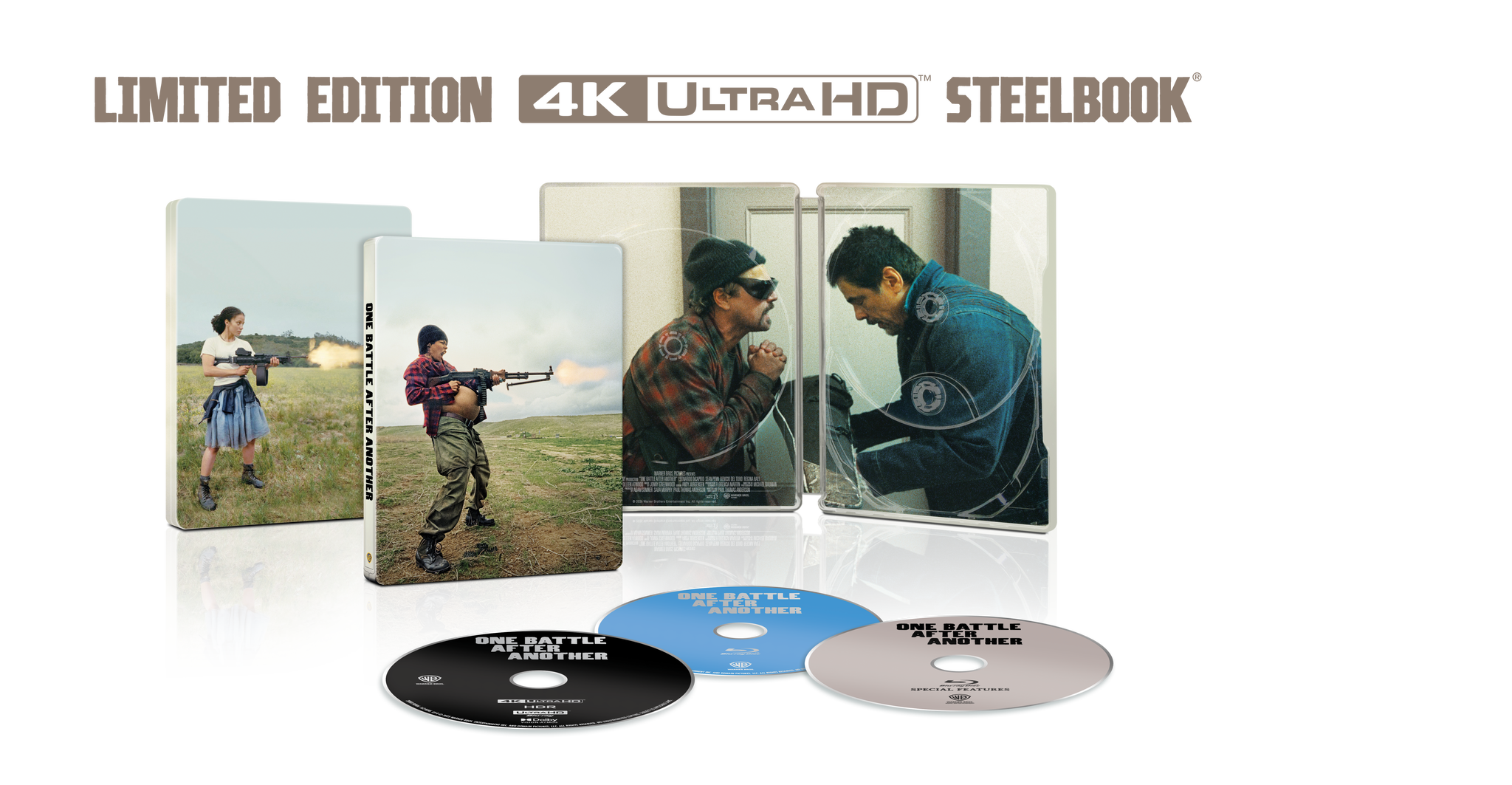 One Battle After Another (Limited Edition Steelbook) (4K Ultra HD + Blu-ray) - 3
