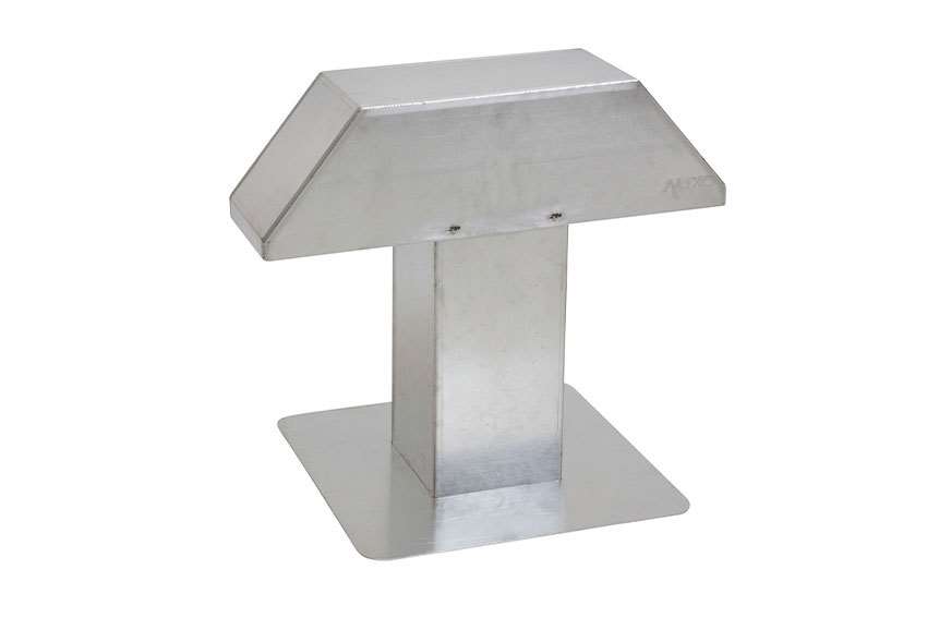 ALIXO Aluminium roof inlet 200 X 200 MM - 2 outlets