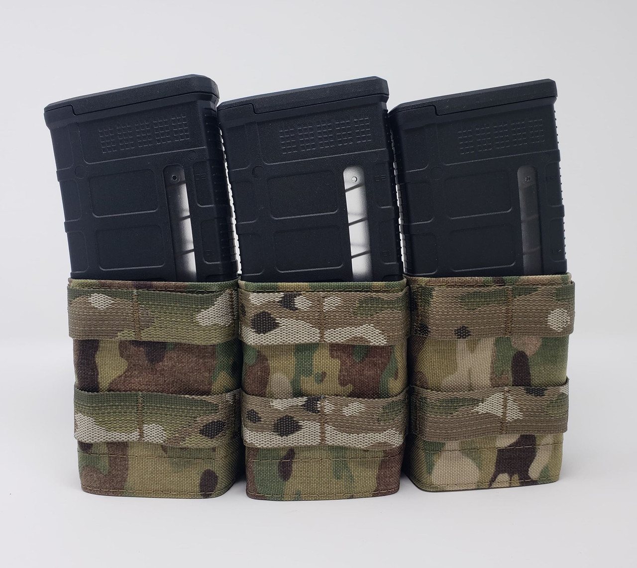 7.62 Triple Midlength Daeodon Front Panel Webbing - Ranger Green - 2