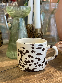 Mugg med handtag brun