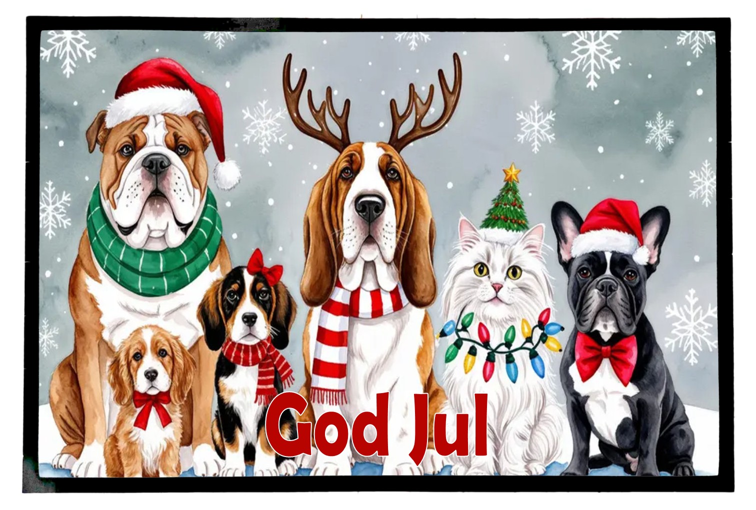 Dørmatte Jul 45