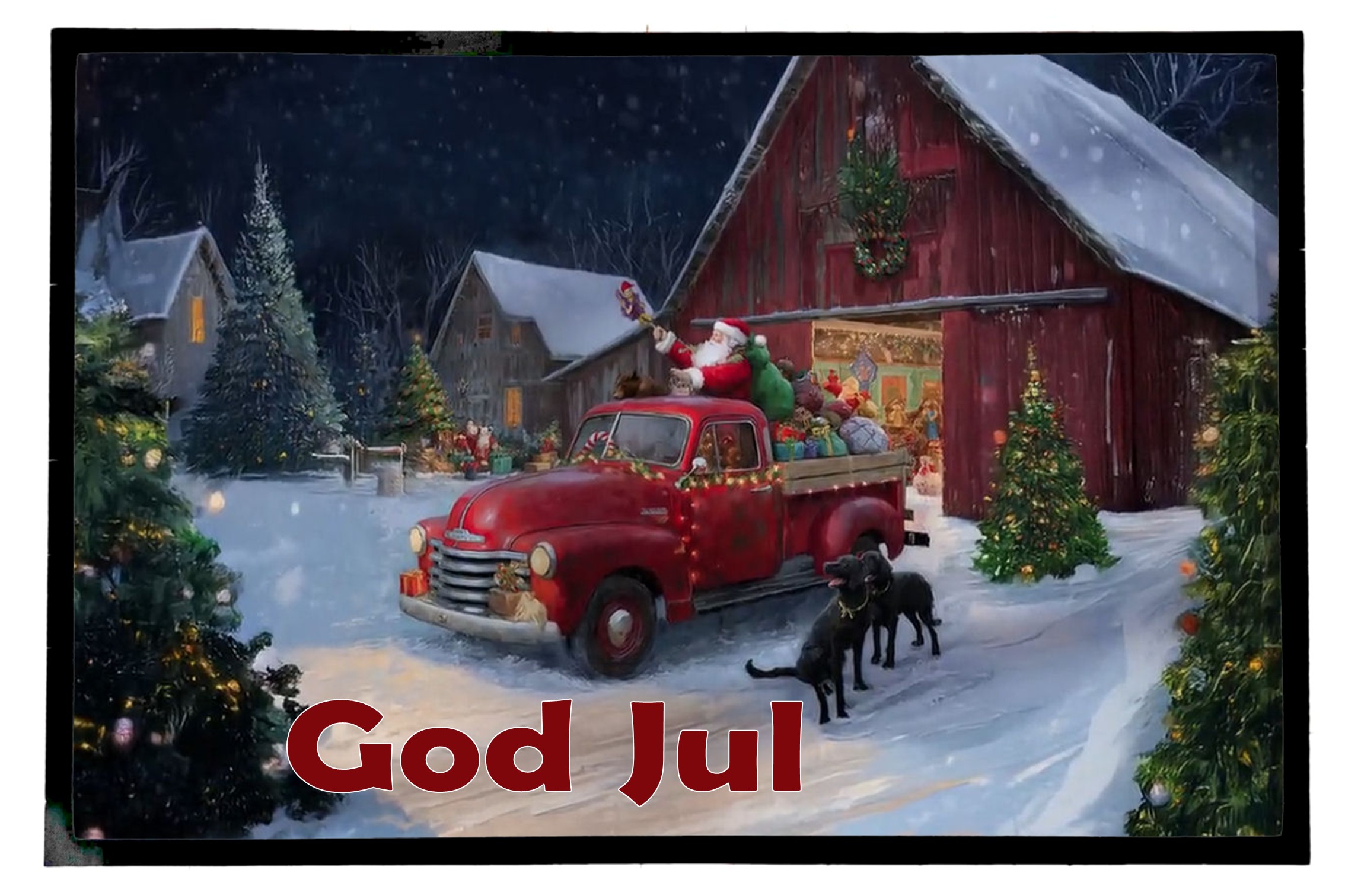 Dørmatte Jul 49
