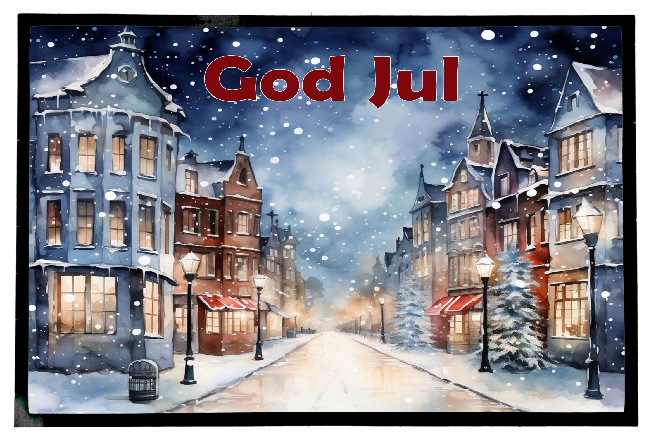Dørmatte Jul 55