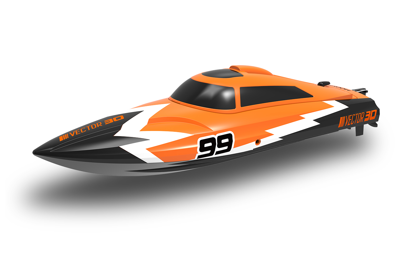 MODSTER Vector SR30 racing boat Elektro Brushed 2S RTR orange