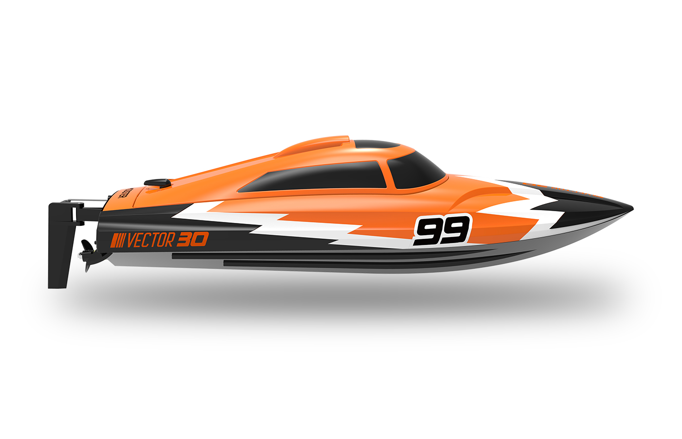 MODSTER Vector SR30 racing boat Elektro Brushed 2S RTR orange - 3