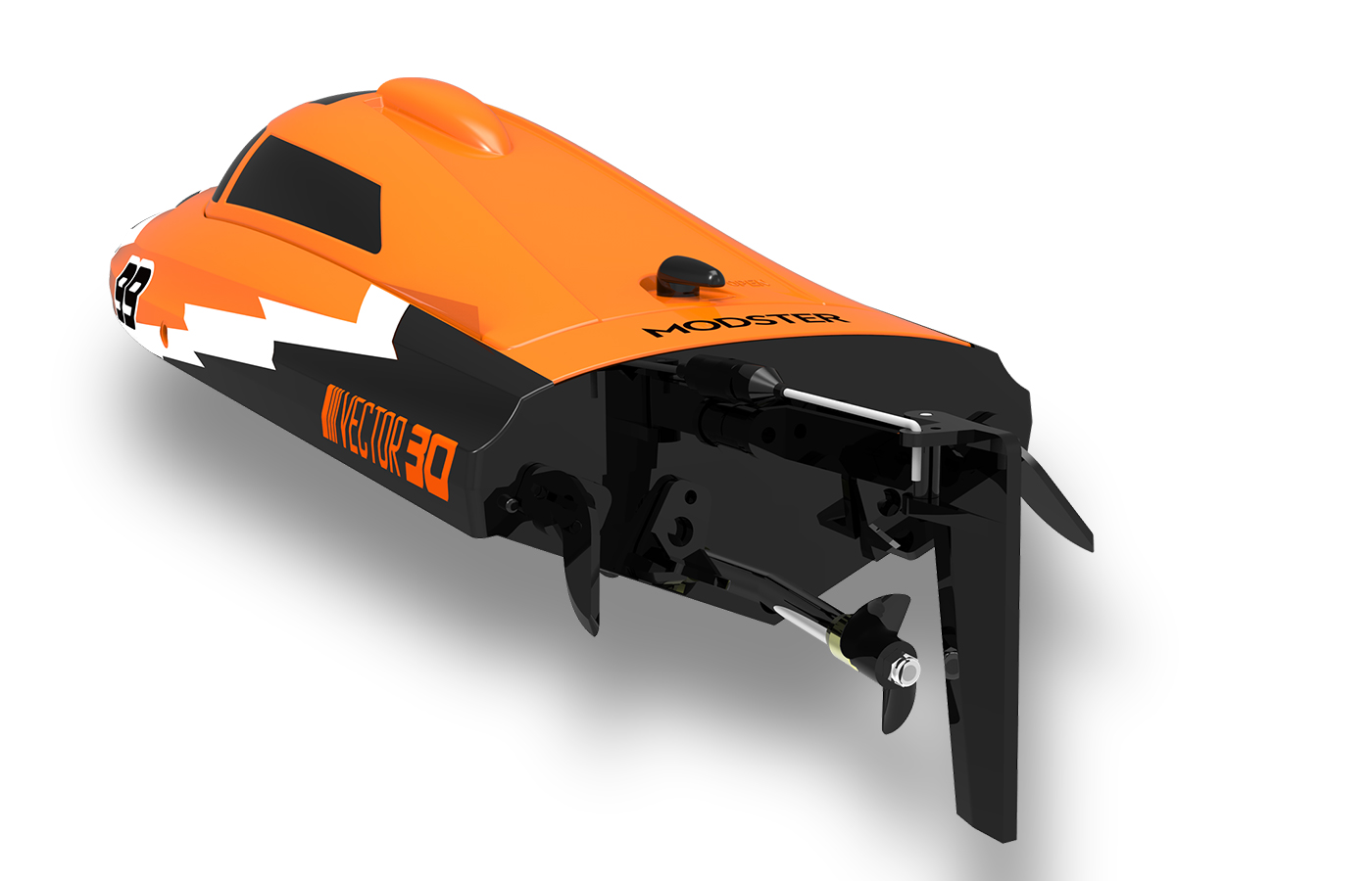 MODSTER Vector SR30 racing boat Elektro Brushed 2S RTR orange - 6