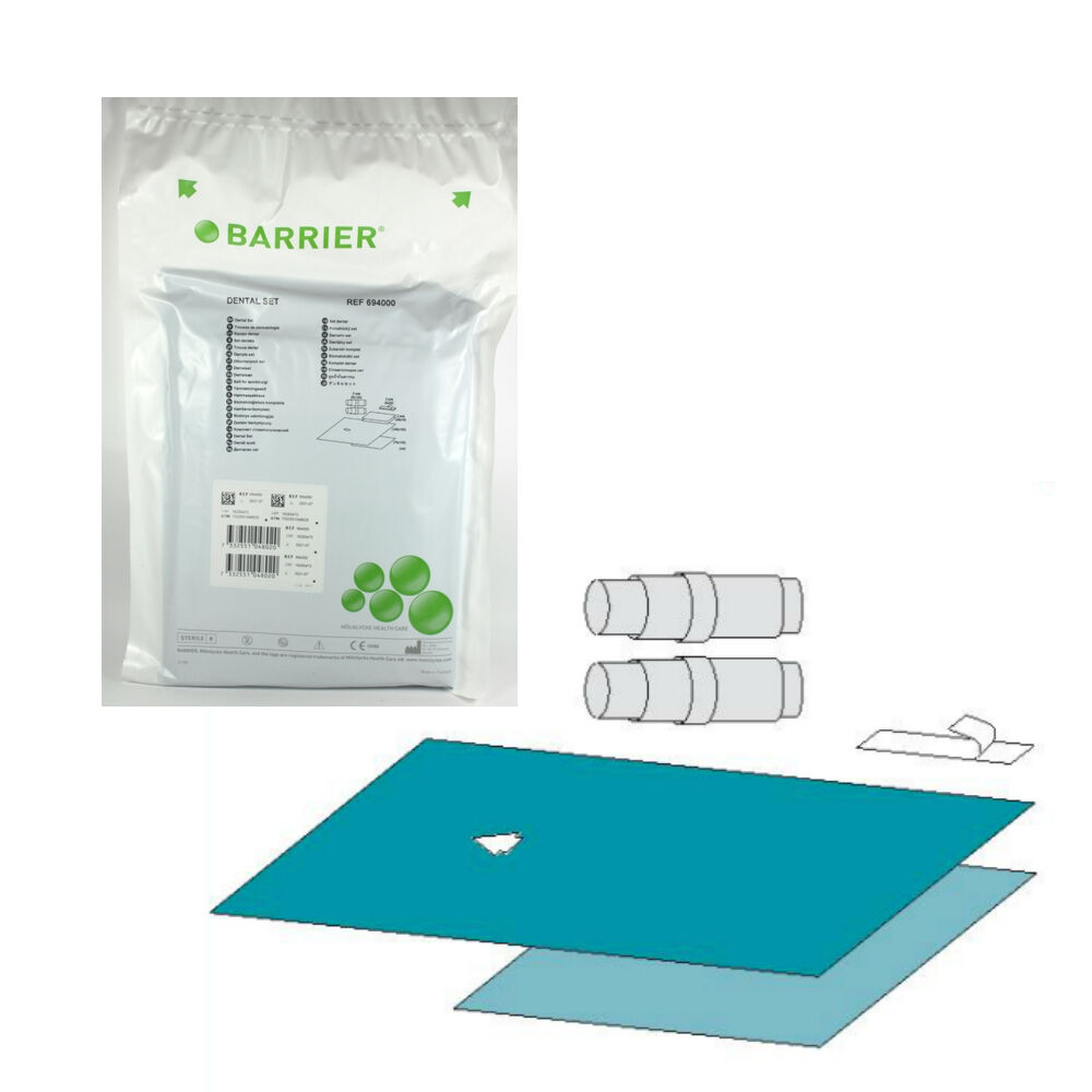 Mölnlycke Dentalset Barrier S 306480, 1st.