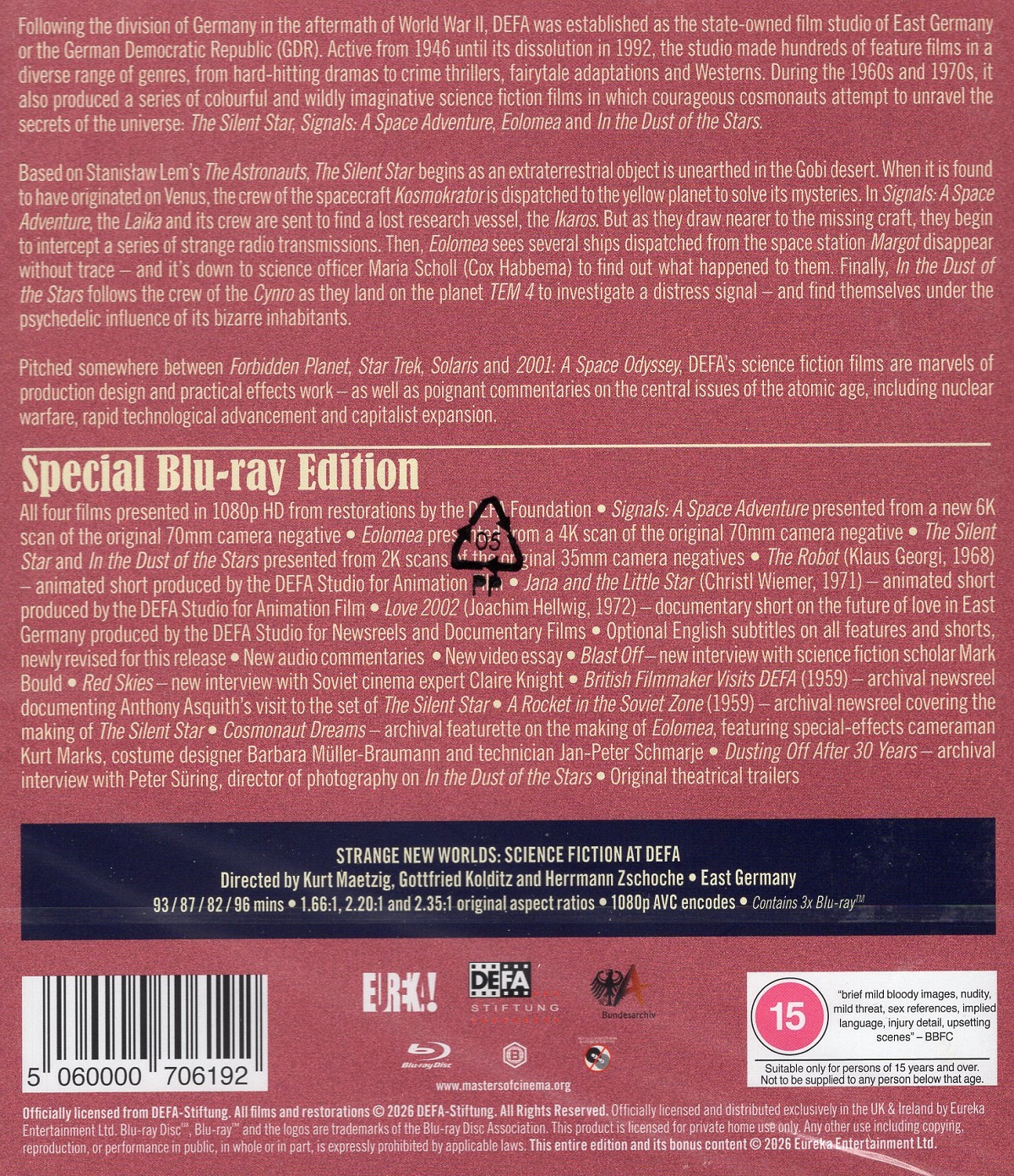 Strange New Worlds: Science Fiction at DEFA (ej svensk text) (Blu-ray) - 2