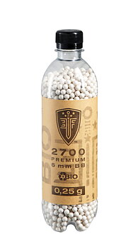 Elite Force Premium Bio BBs 0,25g - 2700st Vit i Flaska