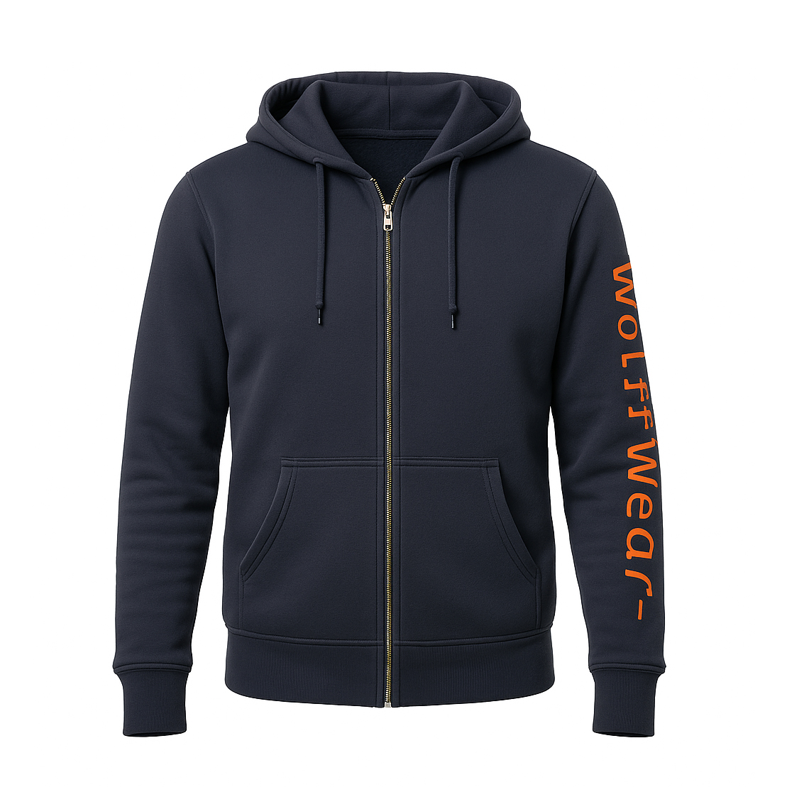 Hoodie Wolffwear - Premium - Navy Blue