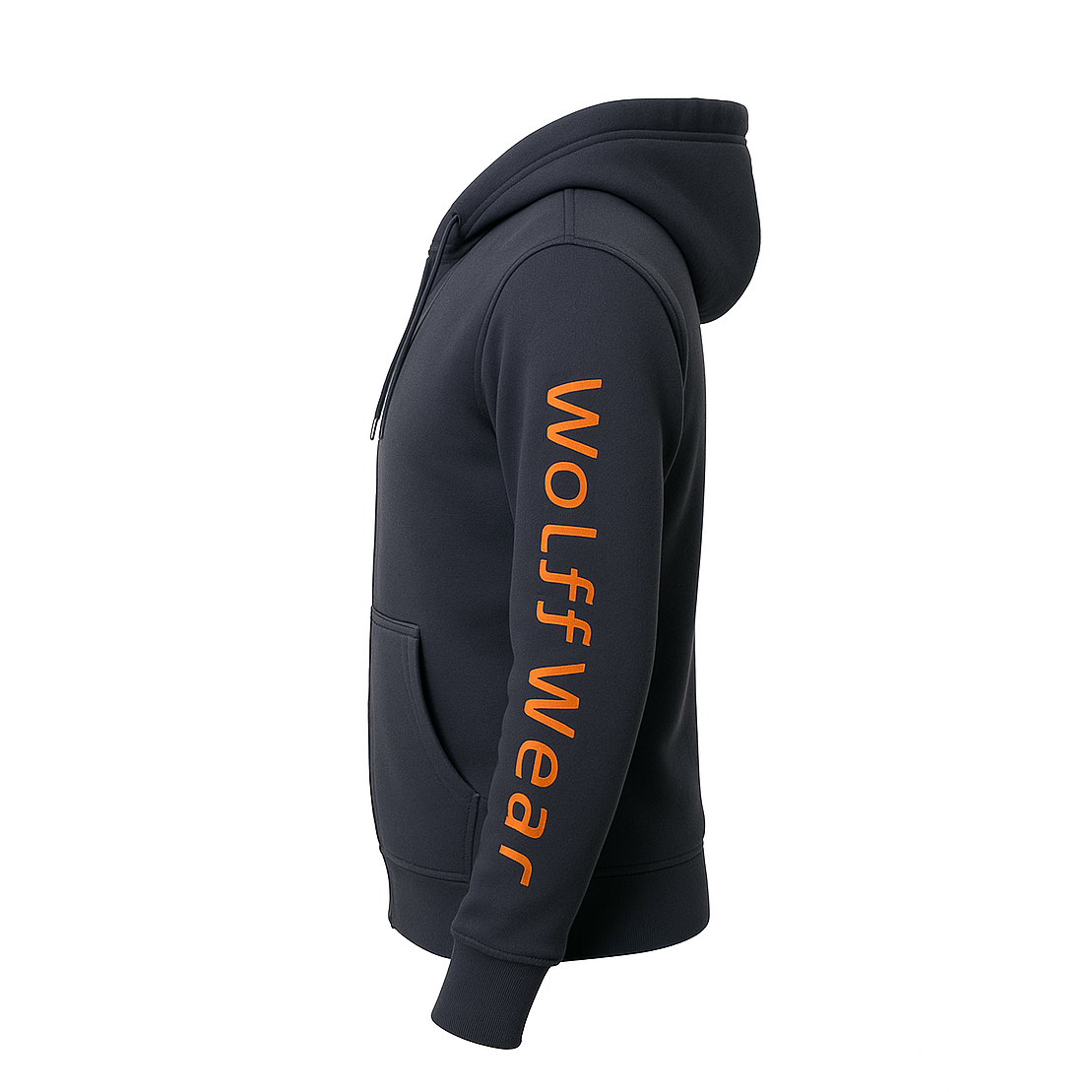 Hoodie Wolffwear - Premium - Navy Blue - 3