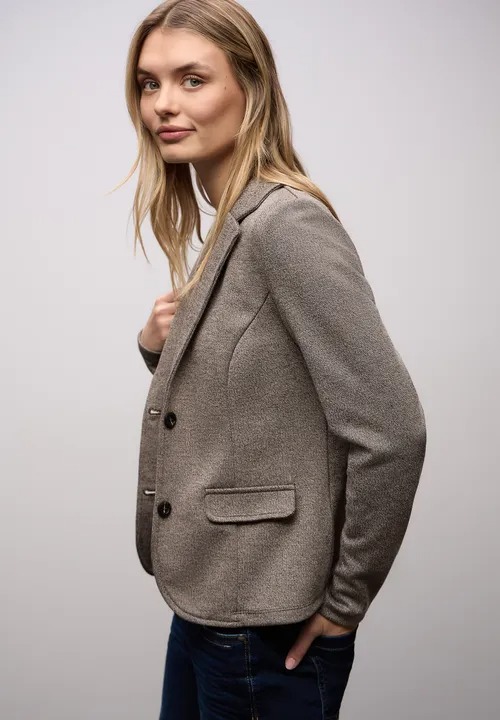 Basic Blazer - Rustic Brown - Street One