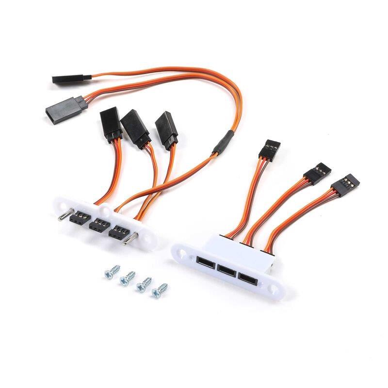 E-flite Hands-Free Servo Connector Set: SNJ-5/AT-6 Texan 1.5m