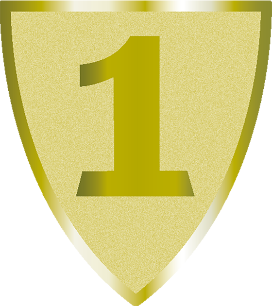 Statyett Skölden 140 mm hög - Guld, Silver och Brons - 29