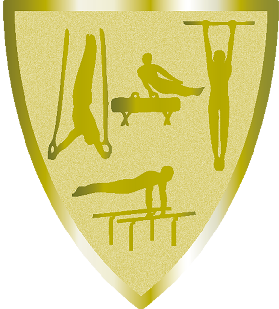 Statyett Skölden 140 mm hög - Guld, Silver och Brons - 14