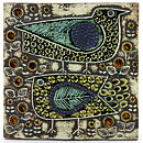 Lisa Larson (Unik 1961) Beautiful Birds Wall Plaque (5)