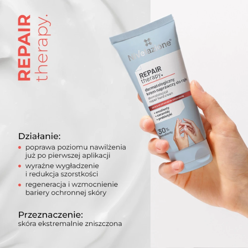 Reparerende håndcreme til meget tør og skadet hud, med ceramider og præbiotika - 3