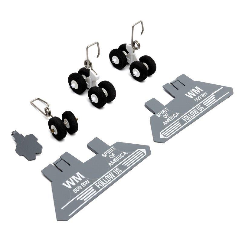E-flite Landing Gear Set: B-2 Spirit of America 30mm EDF Twin