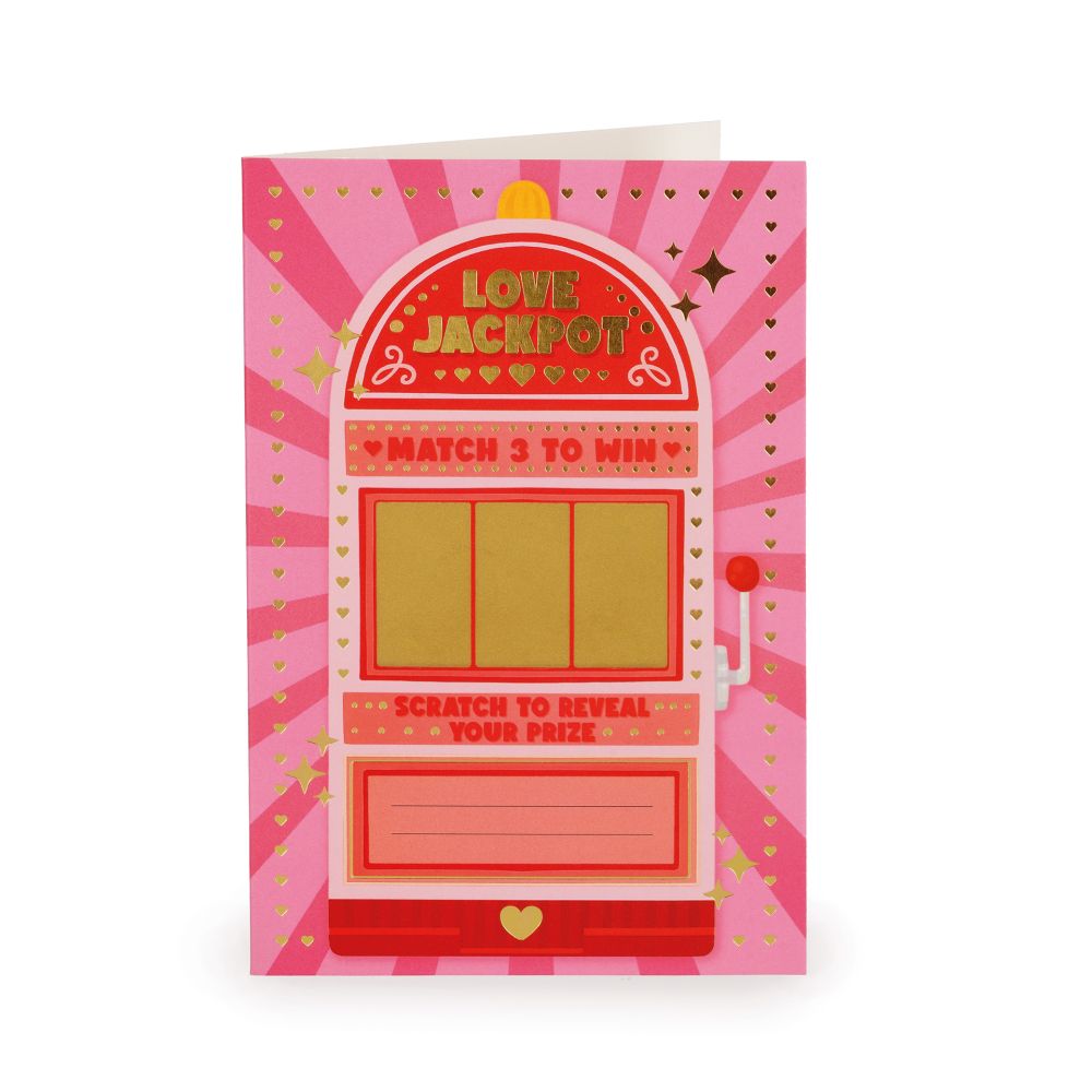 Scratch off card, Love jackpot, Love and friendship - 6