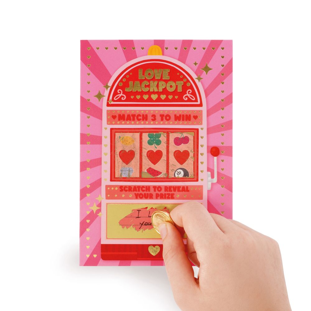Scratch off card, Love jackpot, Love and friendship - 5